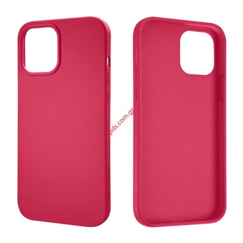 Θήκη TPU για Apple iPhone 12 / 12 Pro Velvet Ροζ Hot Pink Fuxia soft Θήκη TPU για Apple iPhone 12 / 12 Pro Velvet Ροζ Hot Pink Fuxia soft