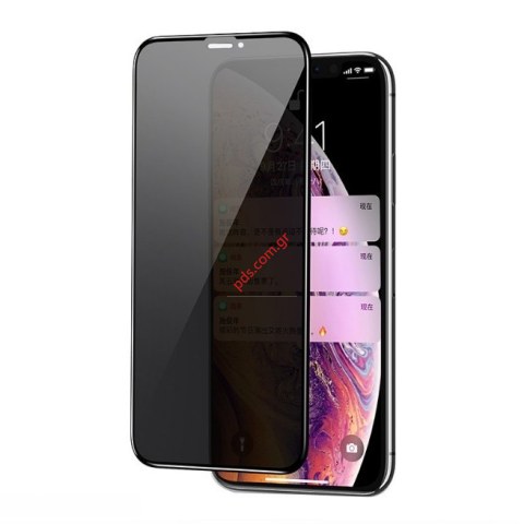 Προστατευτικό τζάμι iPhone 12/12 PRO Privacy Tempered glass σκούρο φιμέ Box Προστατευτικό τζάμι iPhone 12/12 PRO Privacy Tempered glass σκούρο φιμέ Box