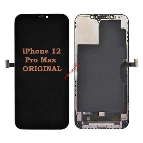 Γνήσια οθόνη σετ iPhone 12 PRO MAX (A2411) 6.7 inch Black LCD Display ORIGINAL SVP BOX Γνήσια οθόνη σετ iPhone 12 PRO MAX (A2411) 6.7 inch Black LCD Display ORIGINAL SVP BOX