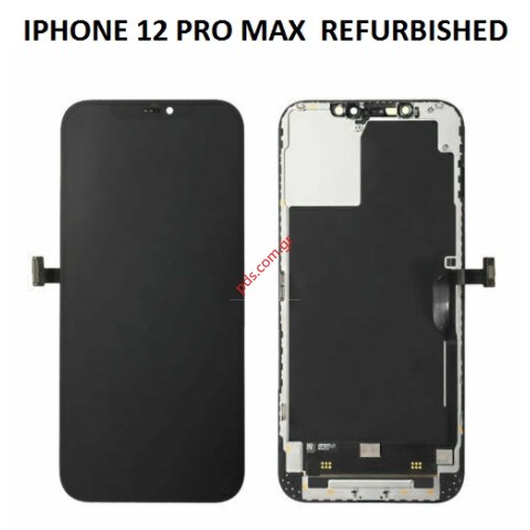 Οθόνη σετ iPhone 12 PRO MAX (A2411) 6.7 inch REFURBISHED OEM Black σε μαύρο Box Οθόνη σετ iPhone 12 PRO MAX (A2411) 6.7 inch REFURBISHED OEM Black σε μαύρο Box