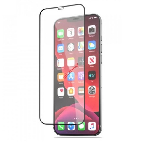 Προστατευτικό τζάμι iPhone 12 Pro Max (6.7) Full Glue Black Tempered glass. Προστατευτικό τζάμι iPhone 12 Pro Max (6.7) Full Glue Black Tempered glass.