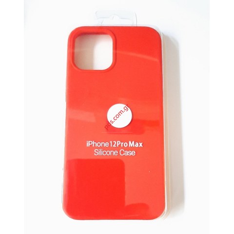 Case silicon iPhone 12 PRO MAX TPU LIKE Red