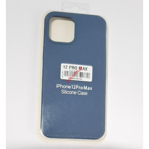 Case (OEM) iPhone 12 PRO MAX TPU Blue Case (OEM) iPhone 12 PRO MAX TPU Blue