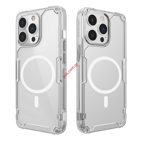 Διάφανη θήκη iPhone 13 Pro Max Nillkin Nature TPU PRO Magnetic Cover Transparent Blister