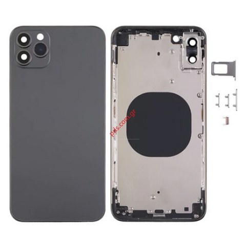 Πίσω καπάκι μπαταρίας iPhone 13 Pro Max 6.7 (A2643) Grey OEM NO/Parts Bulk Πίσω καπάκι μπαταρίας iPhone 13 Pro Max 6.7 (A2643) Grey OEM NO/Parts Bulk
