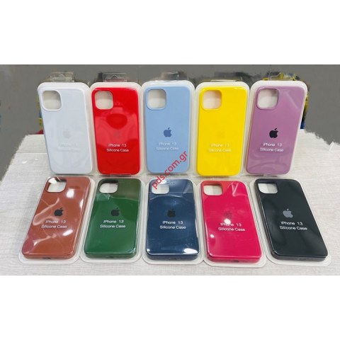 Θήκη σιλικόνης iPhone 13 PRO MAX TPU Green Back cover σε πράσινο χρώμα