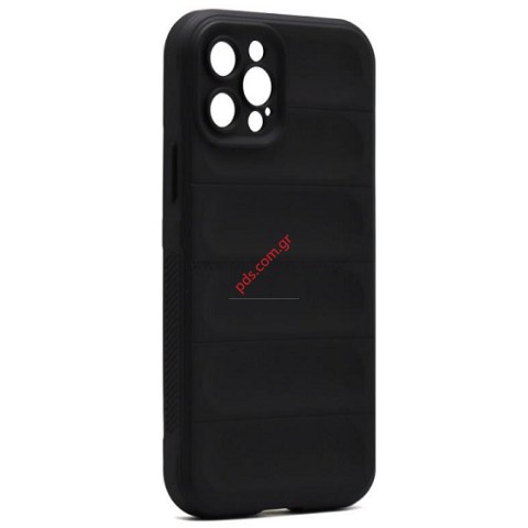 Θήκη iphone 13 PRO TPU Black Shield Hard cover ανθεκτική σε μαύρο χρώμα Blister