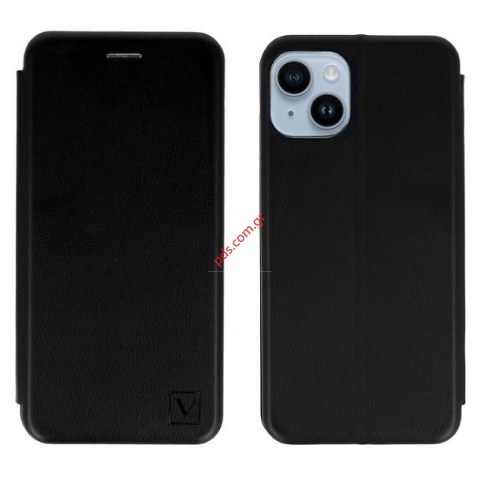 Case book iPhone 14 6.1 inch Black Venus Blister Case book iPhone 14 6.1 inch Black Venus Blister