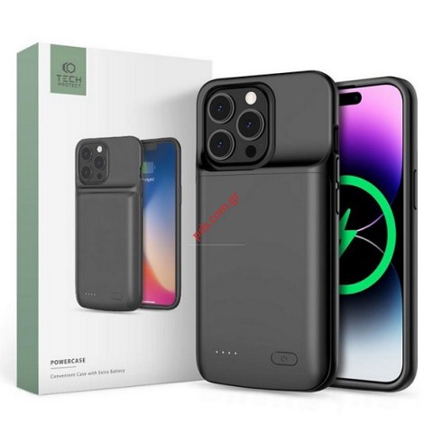 Back case with battery iPhone 14/14 Pro Lion 4800mAh Black Box