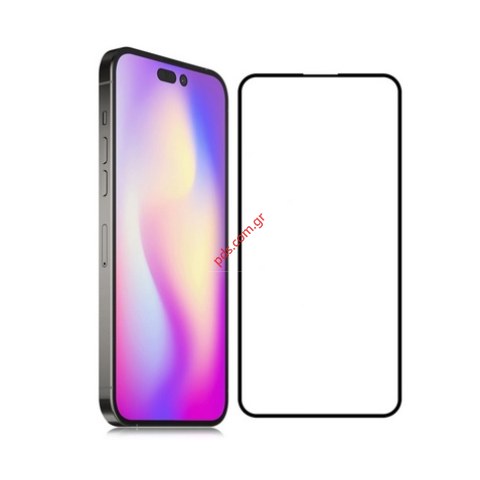 Προστατευτικό τζάμι iPhone 14 PLUS (6.7) Full Glue Black Tempered glass 0,25mm. Προστατευτικό τζάμι iPhone 14 PLUS (6.7) Full Glue Black Tempered glass 0,25mm.