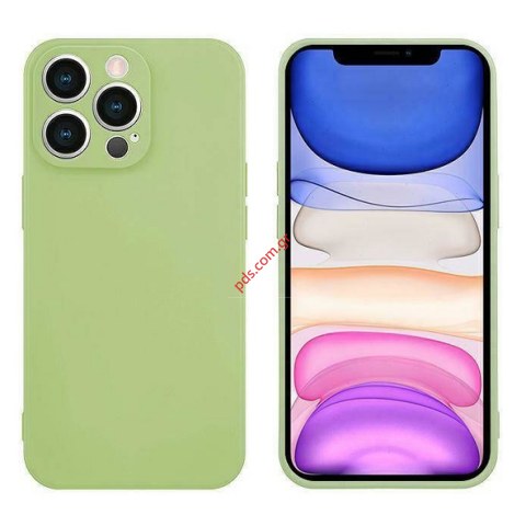 Case silicon iPhone 14 PRO MAX TPU Green Light Blister Case silicon iPhone 14 PRO MAX TPU Green Light Blister