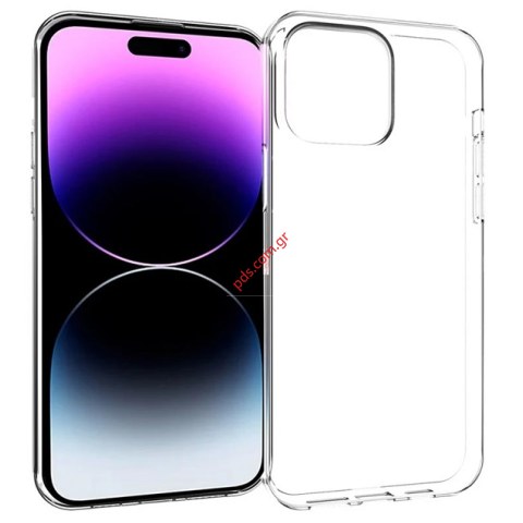 Διάφανη Θήκη Σιλικόνης iPhone 15 (A3090) TPU Clear Transparent Blister Διάφανη Θήκη Σιλικόνης iPhone 15 (A3090) TPU Clear Transparent Blister