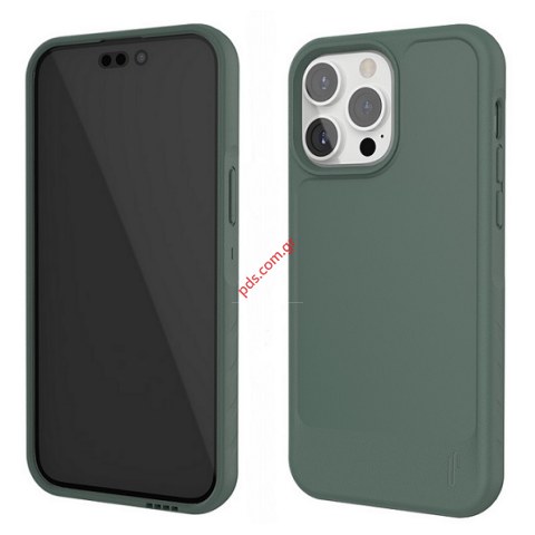 Θήκη iPhone 15 PRO MAX 6.7 Green TPU Rubber back cover Blister Θήκη iPhone 15 PRO MAX 6.7 Green TPU Rubber back cover Blister