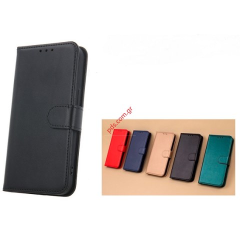 Case iPhone 16 PLUS 6.7 Book stand Black Blister 