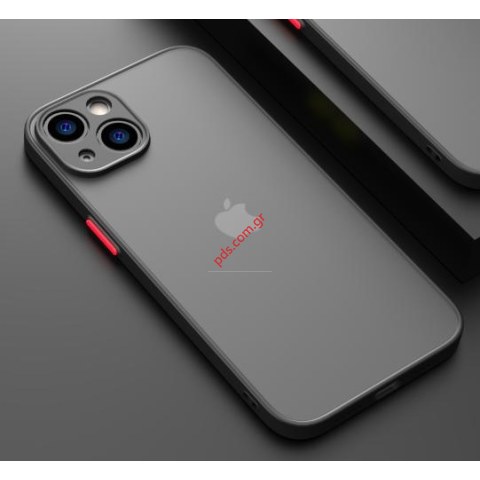 Θήκη διάφανη iPhone 16 PRO 6.7 TPU Ημιδιάφανη Colored Half Clear Blister Θήκη διάφανη iPhone 16 PRO 6.7 TPU Ημιδιάφανη Colored Half Clear Blister