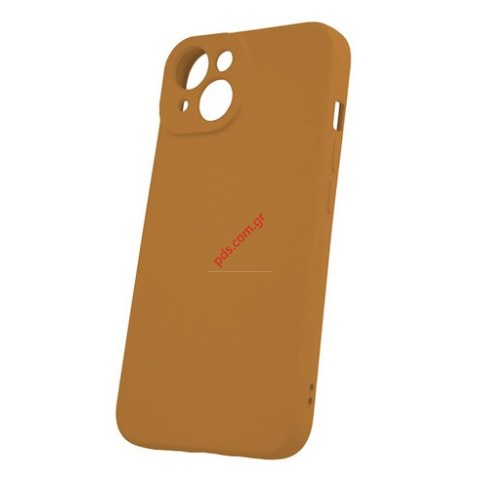 case iPhone 16 6.1 TPU Silicon Caramel Brown Blister
