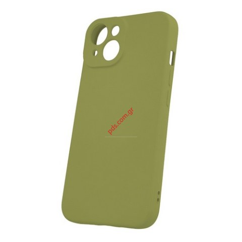 case iPhone 16 6.1 TPU Silicon Green Olive Blister