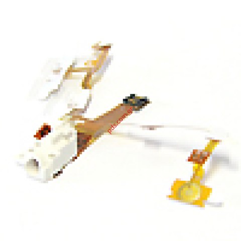 Γνήσια ταινία flex cable Apple iPhone 3G για το Audio white color Γνήσια ταινία flex cable Apple iPhone 3G για το Audio white color