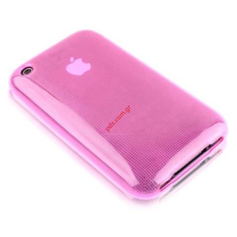 Πίσω πλαστική θήκη για το Apple iPhone 3G, 3GS σε ροζ χρώμα Hobo Πίσω πλαστική θήκη για το Apple iPhone 3G, 3GS σε ροζ χρώμα Hobo