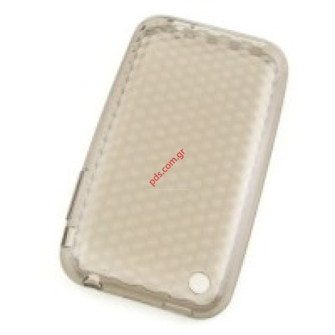 Πλαστική διάφανη ημίσκληρη θήκη Apple iPhone 3G/3GS  σε γκρί  χρώμα Πλαστική διάφανη ημίσκληρη θήκη Apple iPhone 3G/3GS  σε γκρί  χρώμα