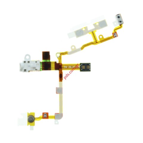 Γνήσια ταινία flex cable Apple iPhone 3GS για το Audio white color Γνήσια ταινία flex cable Apple iPhone 3GS για το Audio white color