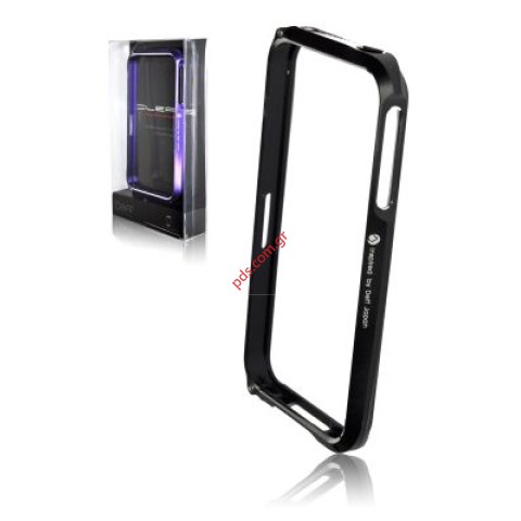 External special made aluminium metal bumper case for Apple iPhone 4G, 4S in Black color