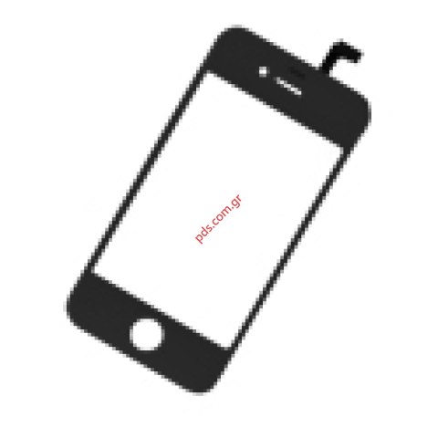 Εξωτερικό τζάμι με την αφή iPhone 4G Black Digitizer Touch Screen σε μαύρο χρώμα Εξωτερικό τζάμι με την αφή iPhone 4G Black Digitizer Touch Screen σε μαύρο χρώμα