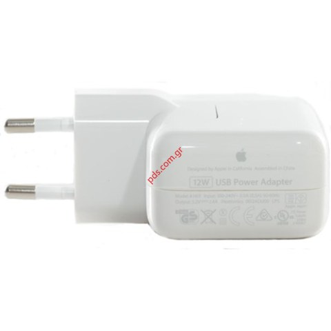 Mini Travel Charger (OEM) for Apple A1401 MD836ZM 12W iPhone 2G, 3G, 3GS, 4G and iPod whith Auto-Off input 100-240V. 