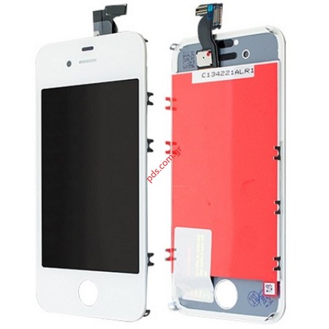 Γνήσια οθόνη Apple iPhone 4G (A1332) LCD set Display (περιλαμβάνετε το εξωτερικό τζαμάκι Digitazer) White Γνήσια οθόνη Apple iPhone 4G (A1332) LCD set Display (περιλαμβάνετε το εξωτερικό τζαμάκι Digitazer) White