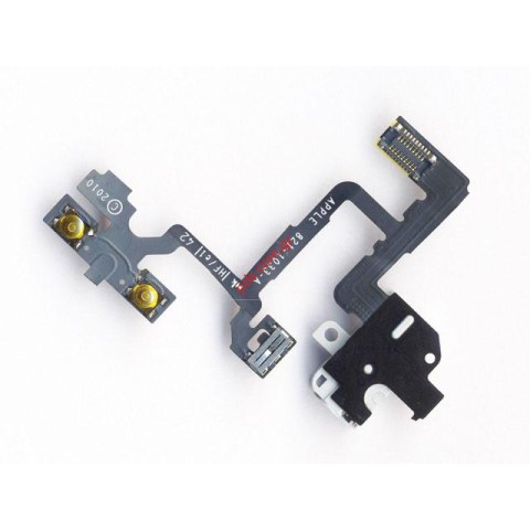 Καλωδιοταινία Apple iPhone 4G OEM audio white (3,5mm audio jack)