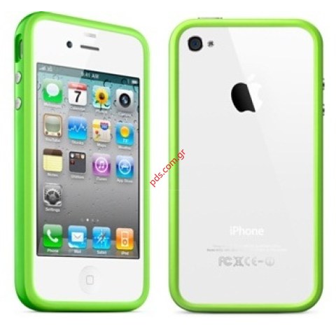 Bumper case for iphone 4G, 4S in light green color