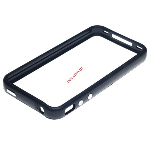 Apple iPhone 4, 4S Bumper Style Case in Black color