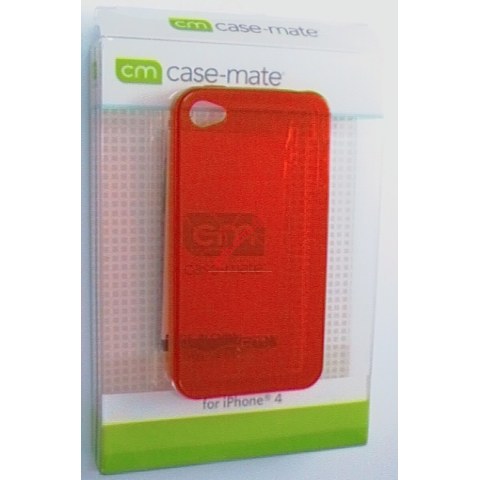 Apple iPhone 4G Gell case in tomato red (blister)