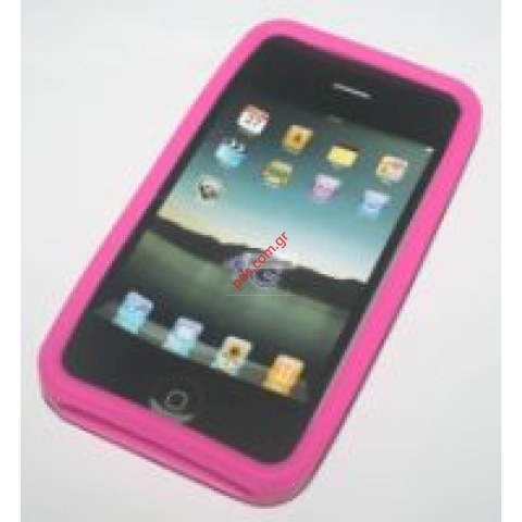 Silicon case iPhone 4G Pink color