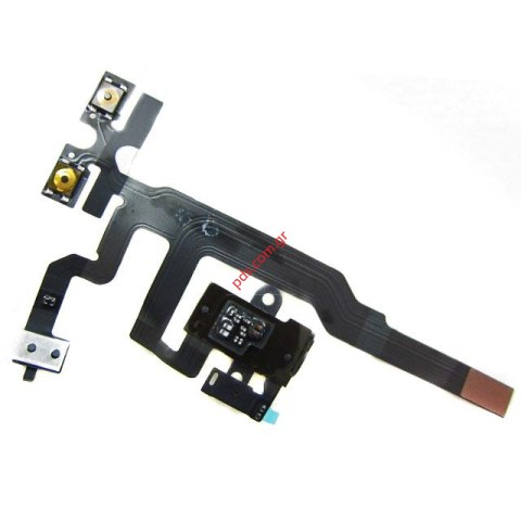 Καλωδιοταινία (OEM) Apple iPhone 4S Audio Volume side key switch