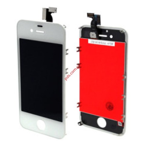Οθόνη OEM White Apple iPhone 4S LCD (A1387) Display (περιλαμβάνετε το εξωτερικό τζαμάκι Digitazer) σε λευκό χρώμα Οθόνη OEM White Apple iPhone 4S LCD (A1387) Display (περιλαμβάνετε το εξωτερικό τζαμάκι Digitazer) σε λευκό χρώμα