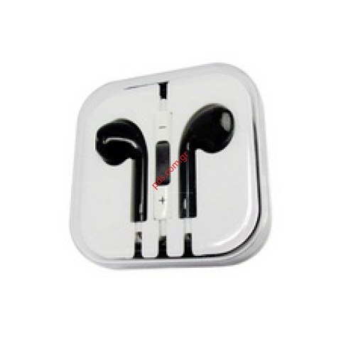 Stereo headset iPhone 5 series stylish Black Stereo headset iPhone 5 series stylish Black