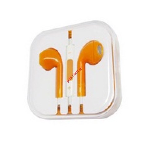 Stereo headset iPhone 5  series stylish orange Stereo headset iPhone 5  series stylish orange