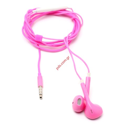 Stereo headset iPhone 5 series stylish Pink Stereo headset iPhone 5 series stylish Pink