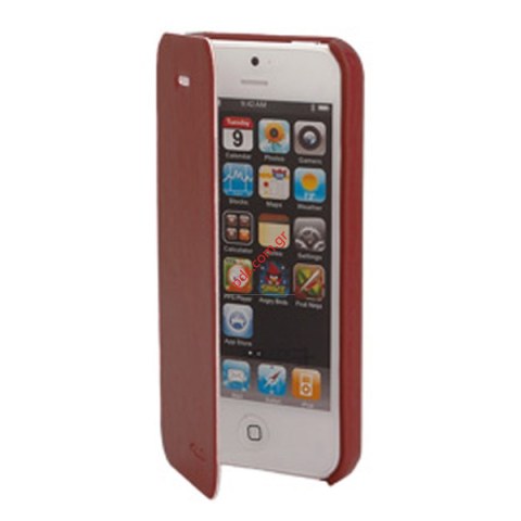 Leather case Apple iPhone 5 KLD type Enland in brown color Leather case Apple iPhone 5 KLD type Enland in brown color