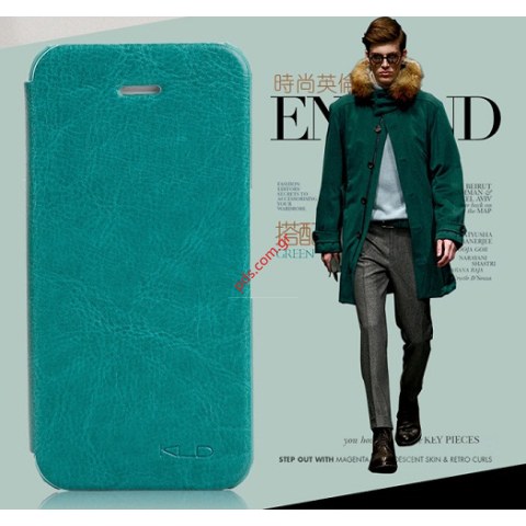 Δερμάτινη θήκη Apple iPhone 5 KLD Enland σε πράσινο χρώμα (green) 