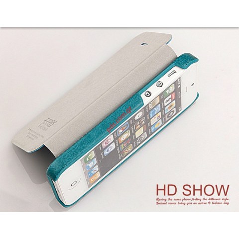 Δερμάτινη θήκη Apple iPhone 5 KLD Enland σε πράσινο χρώμα (green) 