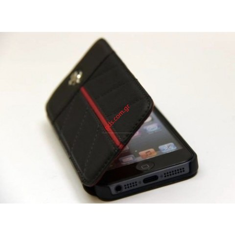 Ferrari California Series Book-Flip-Case iPhone 5 black Ferrari California Series Book-Flip-Case iPhone 5 black