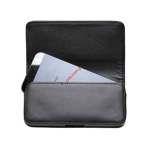 Horizontal case Apple Iphone 5 Black with belt clip Horizontal case Apple Iphone 5 Black with belt clip