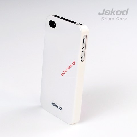 Excelent quality Jekod Shine Hard Skin for Apple Iphone 5 Case in White color Excelent quality Jekod Shine Hard Skin for Apple Iphone 5 Case in White color