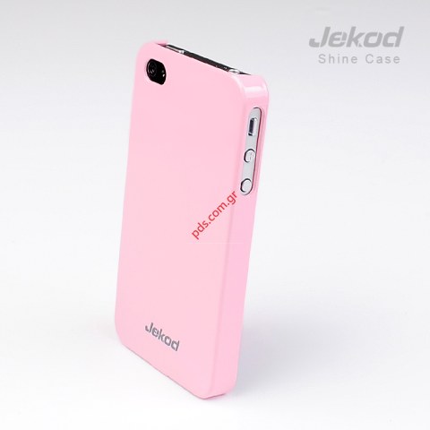Excelent quality Jekod Shine Hard Skin for Apple Iphone 5 Case in Pink color Excelent quality Jekod Shine Hard Skin for Apple Iphone 5 Case in Pink color