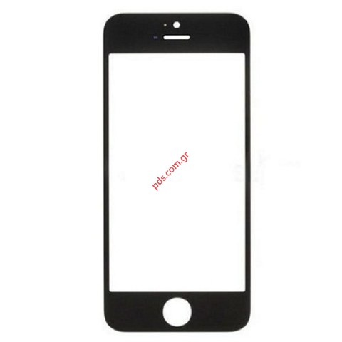 External Glass iPhone 5S, 5S, 5C Black Touch screen window Lens Only  External Glass iPhone 5S, 5S, 5C Black Touch screen window Lens Only