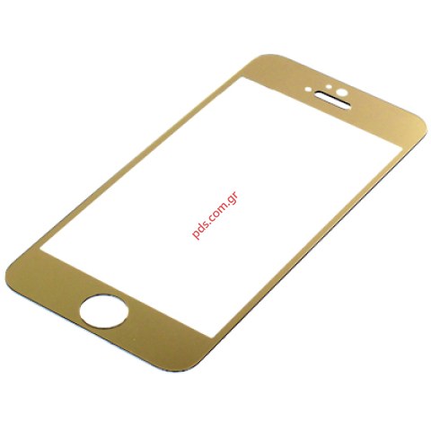 External Glass iPhone 5 Gold Touch screen outside Len Only  External Glass iPhone 5 Gold Touch screen outside Len Only