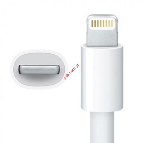 Γνήσιο καλώδιο Apple iPhone MD818ZM/A USB 1M Blister μεταφοράς δεδομένων και φόρτισης 