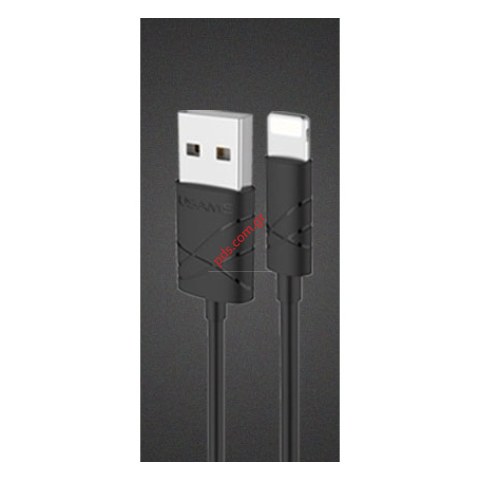 Data Cable Lightning USAMS U-Gee Black (EU Blister) Data Cable Lightning USAMS U-Gee Black (EU Blister)